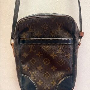 Brown Monogram Crossbody Bag